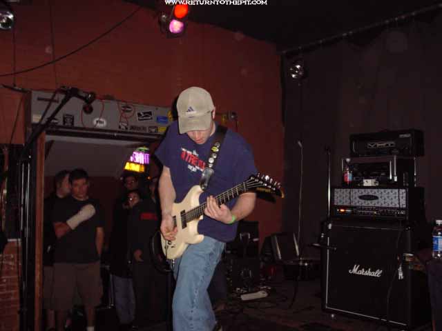 [a thousand falling skies on Oct 27, 2002 at Halloween Thrash Bash - Fat Cat's  (Springfield, MA)]