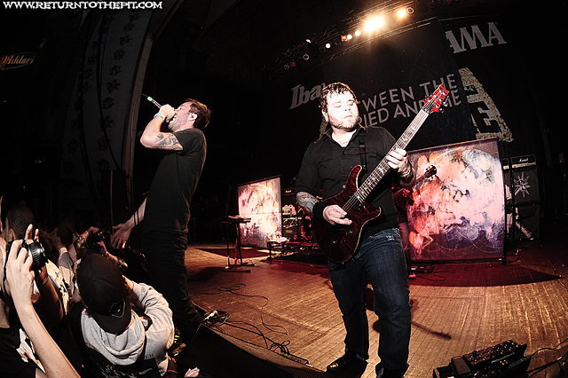 [between the buried and me on Apr 16, 2011 at the Palladium - Mainstage (Worcester, MA)]