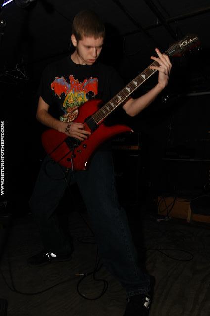 [cryptic warning on Jan 25, 2004 at the Bombshelter (Manchester, NH)]