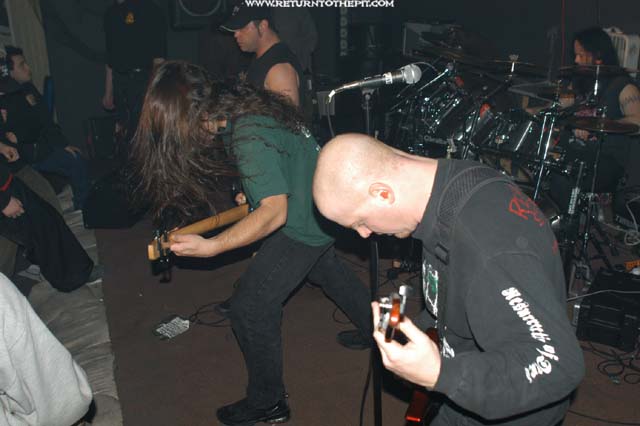 [dying fetus on Mar 12, 2003 at the Bombshelter (Manchester, NH)]
