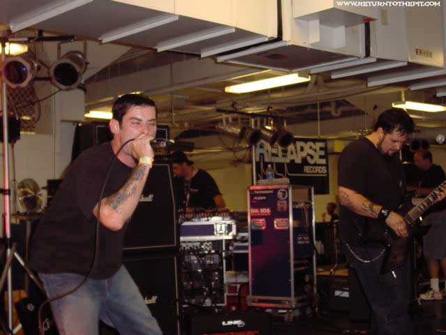 [grace for the fallen on Jul 26, 2002 at Milwaukee Metalfest Day 1 nightfall (Milwaukee, WI)]