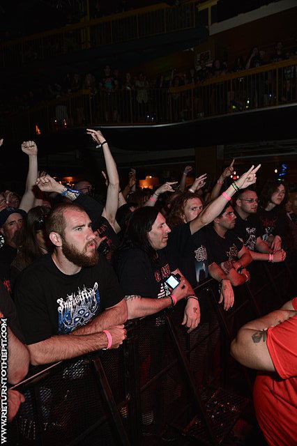 [immolation on May 25, 2014 at Rams Head Live (Baltimore, MD)]