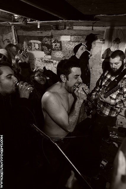 [in the shit on Jan 11, 2011 at Gay Gardens (Allston, MA)]
