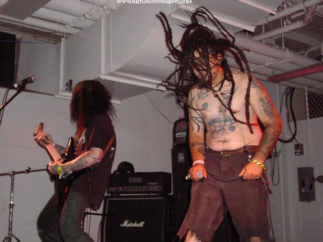 [infernal legion on Jul 27, 2002 at Milwaukee Metalfest Day 2 nightfall (Milwaukee, WI)]