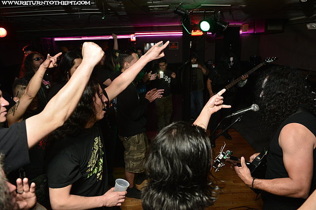 [inverted trifixion on May 8, 2014 at Sammy's Patio (Revere, MA)]