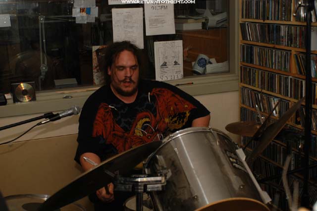 [maggot feast on May 6, 2003 at Live in the WUNH studios (Durham, NH)]