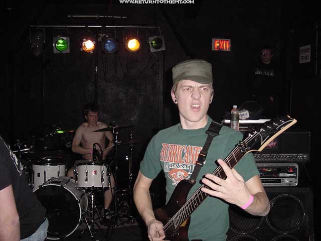 [misery signals on Jan 31, 2003 at The Palladium (Worcester, MA)]