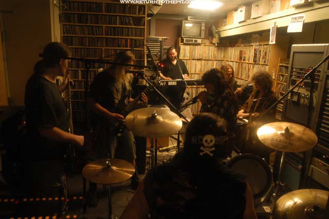 [shroud of bereavement on Aug 12, 2003 at Live in the WUNH studios (Durham, NH)]