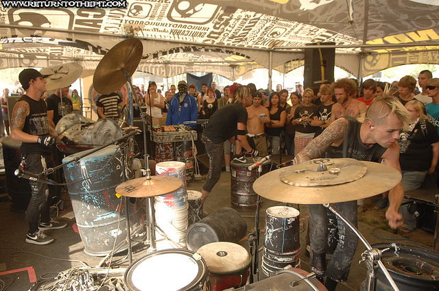 [street drum corps on Aug 12, 2007 at Parc Jean-drapeau - Tent Stage (Montreal, QC)]